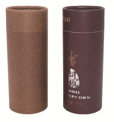 Tubo de papel marrón ODM de 150 mm que empaqueta el tubo de cartón corrugado de 40 mm