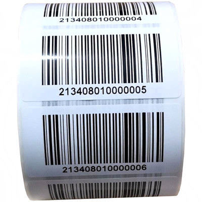 Etiquetas adhesivas de impresión brillante Impresión de etiquetas de embalaje flexográficas 6C
