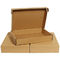 Cajas de cartón flexográficas para el lado doble de capa ULTRAVIOLETA del comercio electrónico